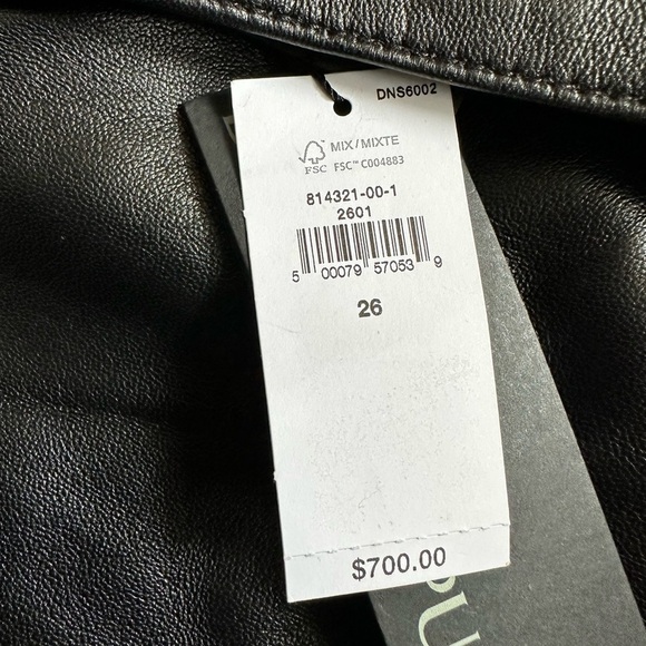 NWT! Banana Republic The Straight 100% Genuine Leather Pant - Multiple 🌸 - Picture 6 of 7